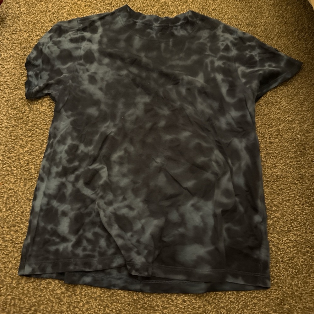 lululemon athletica Short Sleeve Tie-Dye Tee in Black and Gray